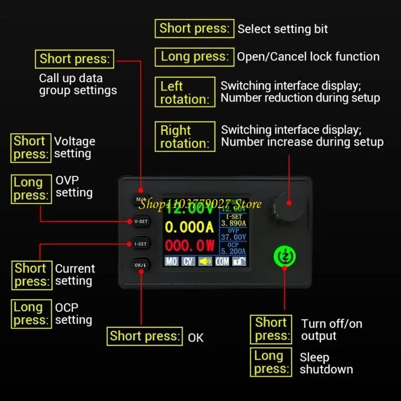 C4DF 150W Regulated Power Supply 7-36V To 0.5-40V Regulator