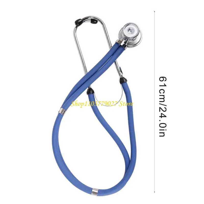 C4DF Multiuse Doule Head Tube Stethoscope for Farm Animal Goat and Sheep Easy Use