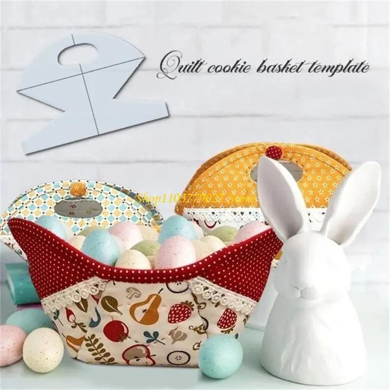 C4DF Sewing Pattern Templates Quilting Ruler Easy to Use Patchwork Templates