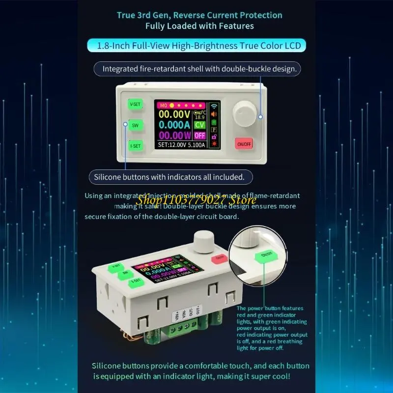C4DF Constant Voltages Current Step Down Module Stabilized Voltages Current Regulator