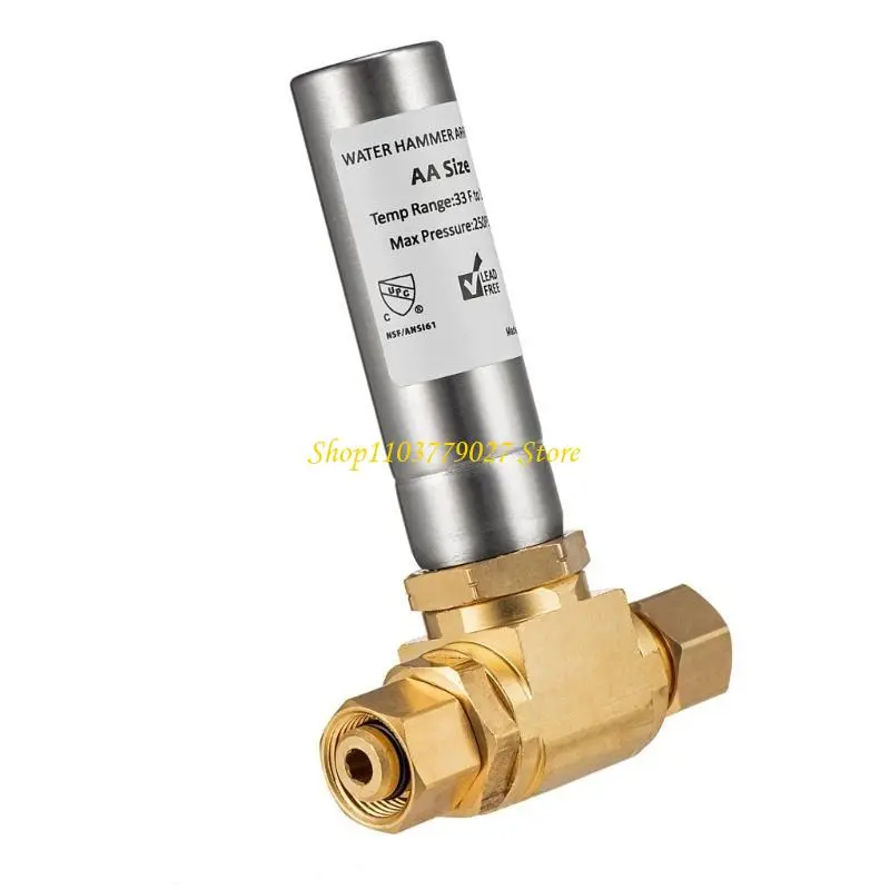 Washing Machine Water Hammer Arrestor 3/8inch Thread Dishwasher Pipe Noise Stop Bath Room Accessories Easy to Install