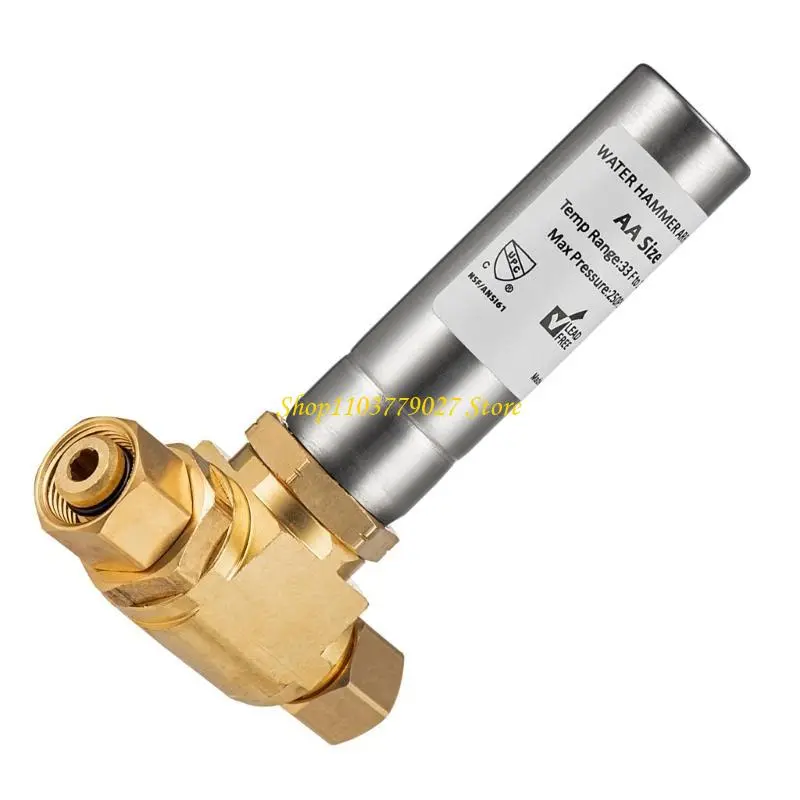 Washing Machine Water Hammer Arrestor 3/8inch Thread Dishwasher Pipe Noise Stop Bath Room Accessories Easy to Install