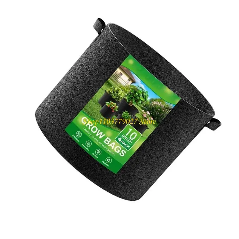 C4DF Premium Fabric Planting Bags Thickened Materials Gardening Pots Drainage Design