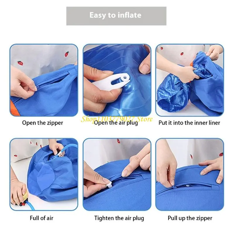 C4DF Dog Herding Ball Interactive Inflatable Toy For Dog Encouraging Exercise and Outdoor Game Fun Bouncy Toy