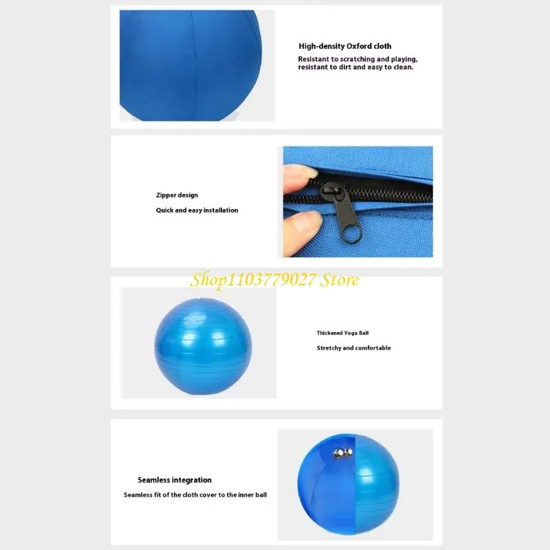 C4DF Dog Herding Ball Interactive Inflatable Toy For Dog Encouraging Exercise and Outdoor Game Fun Bouncy Toy