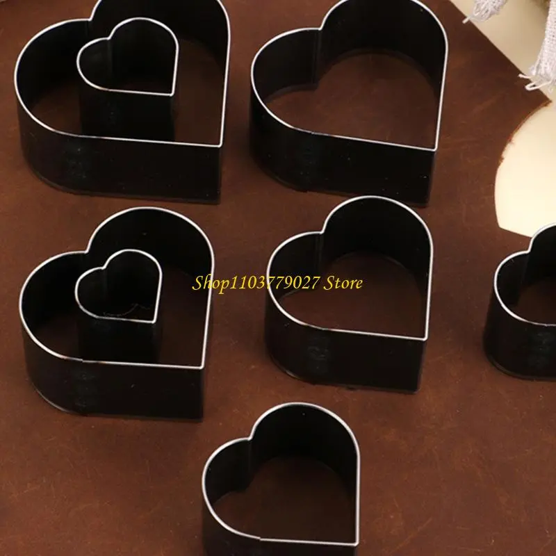 C4DF 8Pcs Leather Punching Die Set 8 Size Leather Hole Cutter Set Leather Hole Punching Tool Leather Craft Working Tool