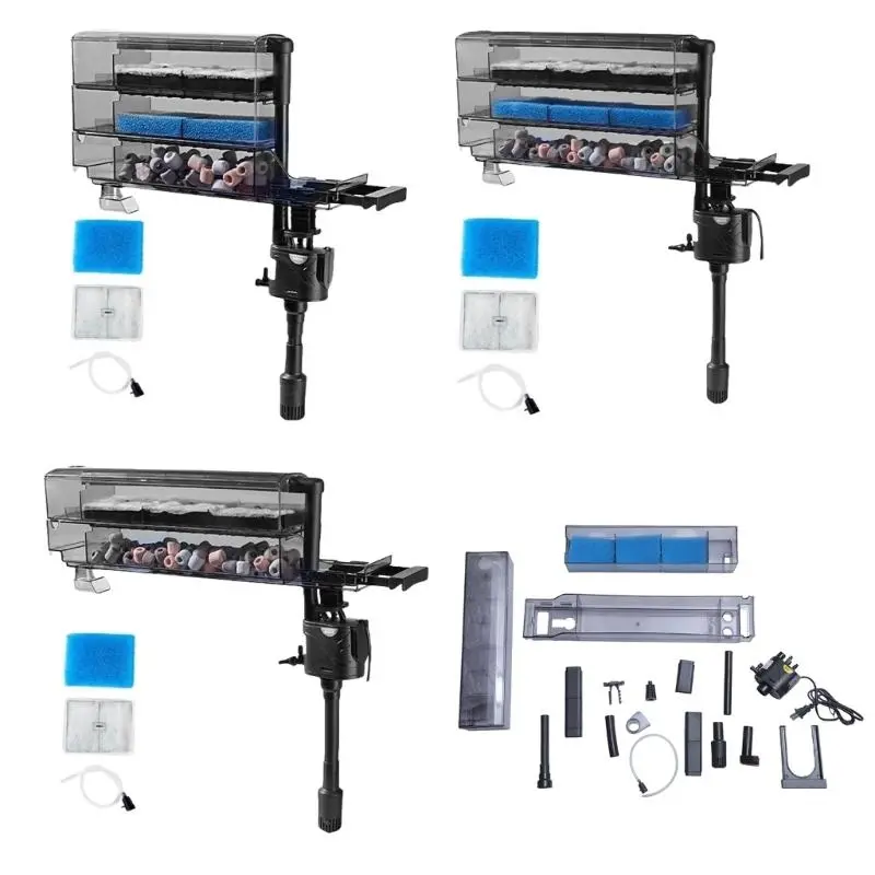 C4DF Aquariums Oxygen Water Purifiers Small Tanks Filter Oxygen Purifiers