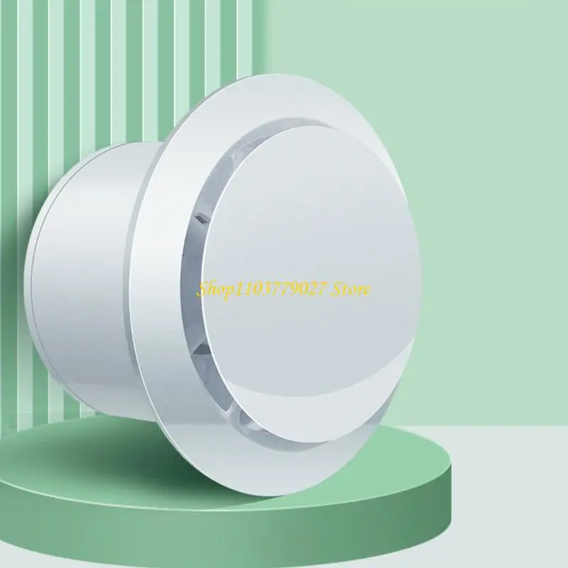 C4DF Remote Control Exhaust Fan Adjustable Duct Fan Low Noise Ventilation Fan