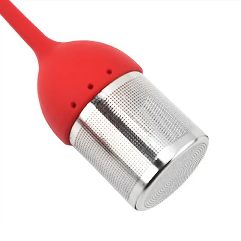 Y1UB Christmas Series Tea Strainers Silicone Tea Leak Related Teapot Tea Set Filter Silicone Tea Filters Tea Strainer Tea Set