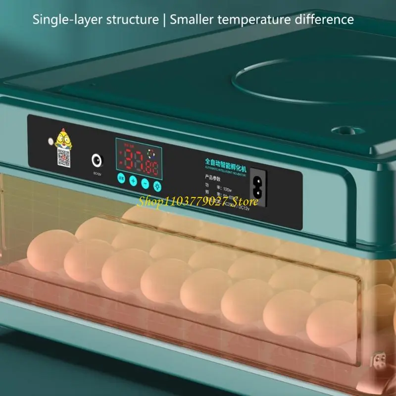 C4DF Efficient Eggs Turner Large Capacity Automatic Eggs Incubator With Constant Temperature Control And Easy to Clean Design