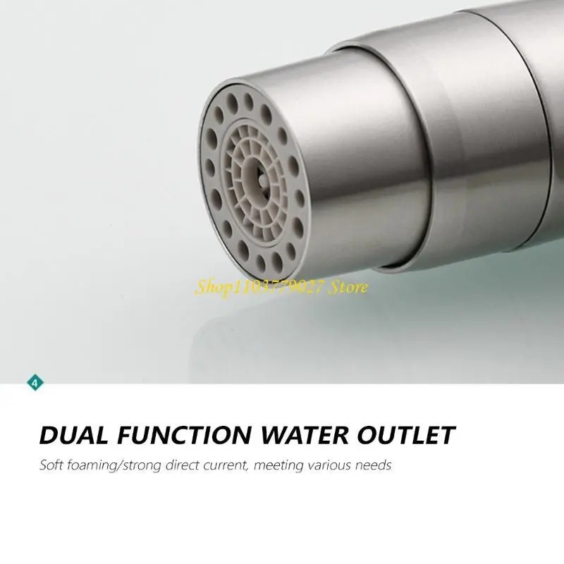 C4DF Steel Bidet Toilet Sprayer with Precise Heat Control Comfortable for Daily Use