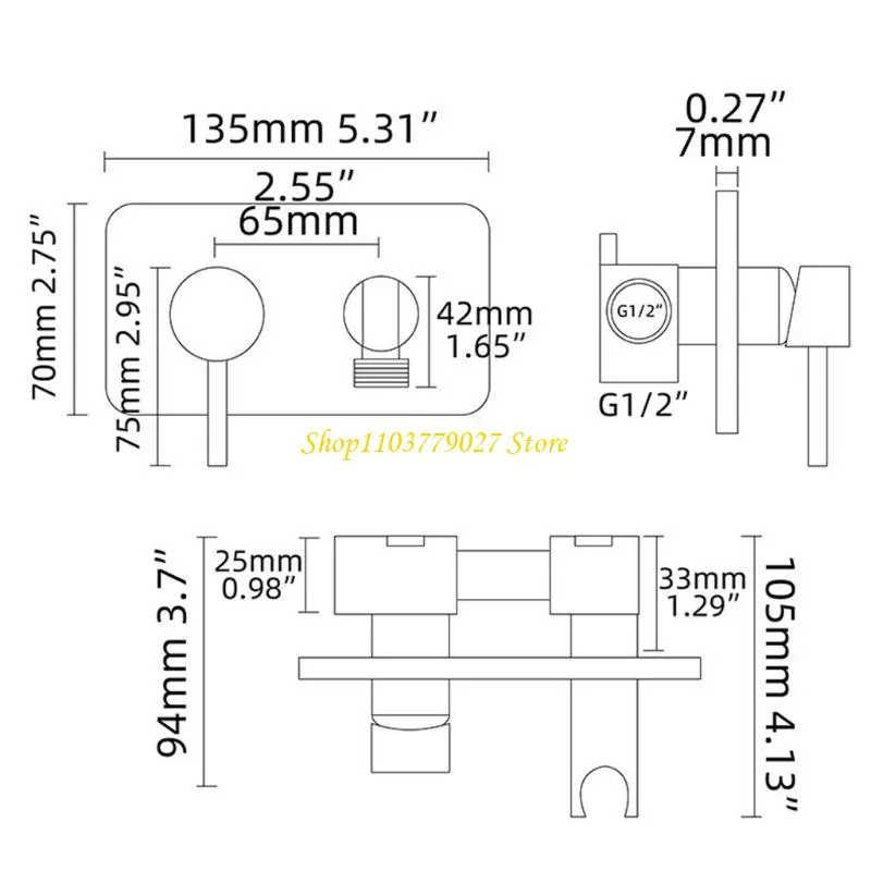 C4DF Steel Bidet Toilet Sprayer with Precise Heat Control Comfortable for Daily Use