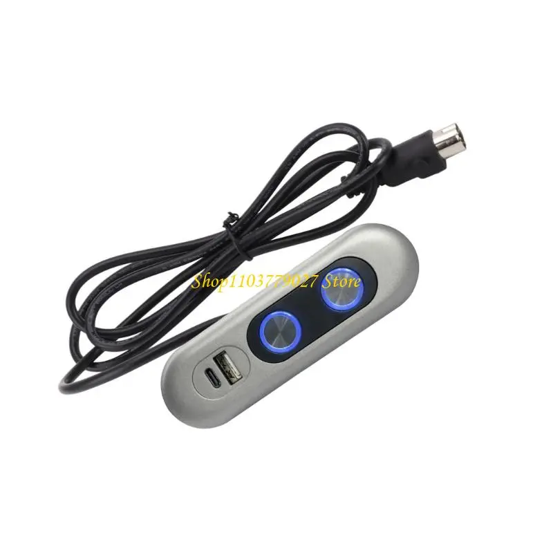 C4DF Electric Sofa Recliner 2 Button Hand Control Switches Chair Lift Controller