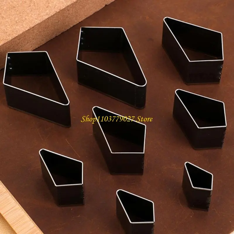 C4DF Leather Hole Punching Tool Leather Punching Die for Handmade Leather Belt Bag