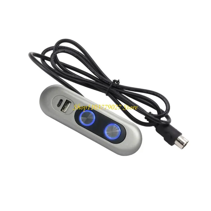 C4DF Electric Sofa Recliner 2 Button Hand Control Switches Chair Lift Controller