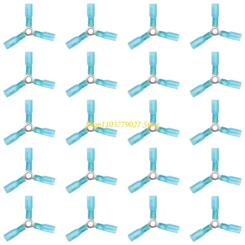 C4DF Bulk 20 Sturdy Electrical Crimps Connectors for Electricians and Projects