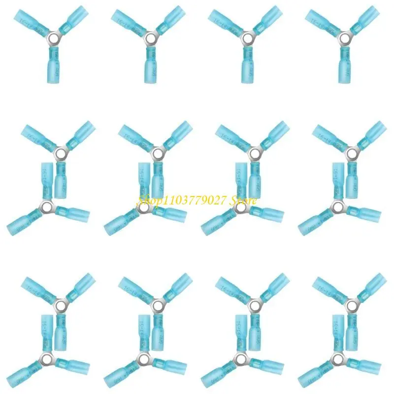 C4DF Bulk 20 Sturdy Electrical Crimps Connectors for Electricians and Projects