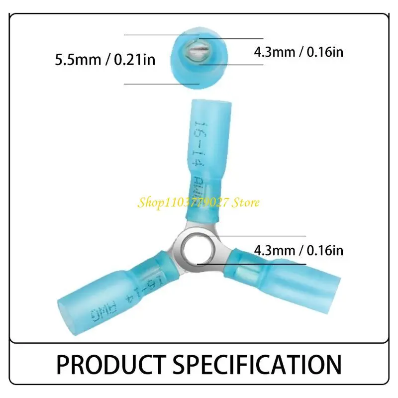 C4DF Bulk 20 Sturdy Electrical Crimps Connectors for Electricians and Projects