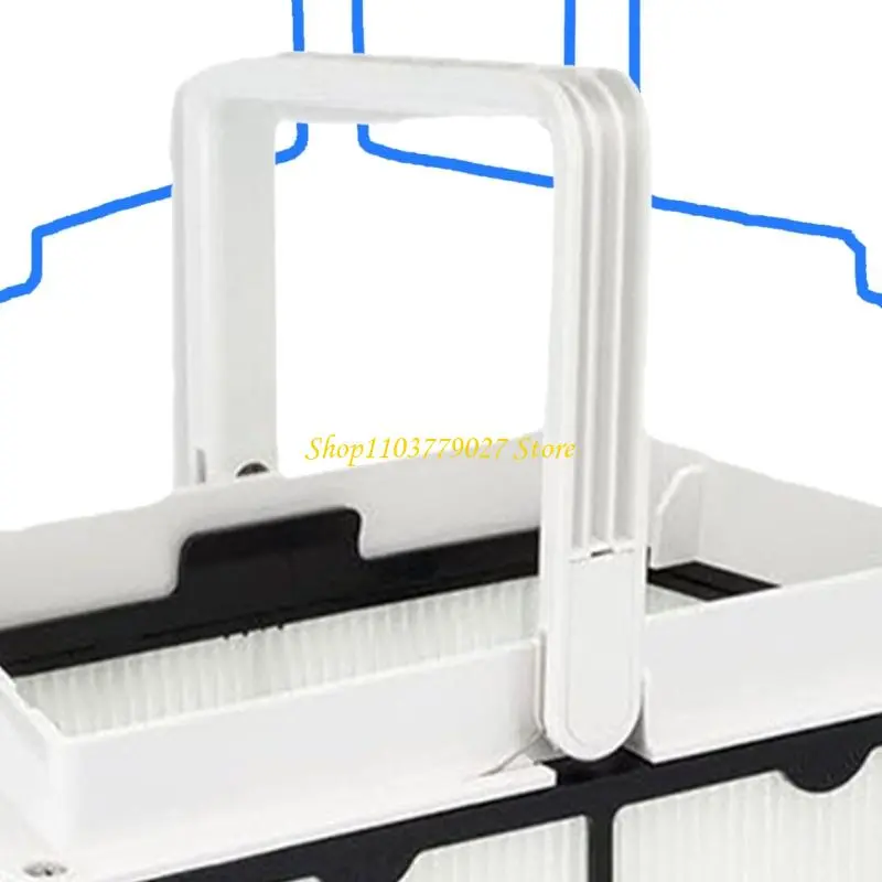 C4DF Advanced Robotic Pool Cleaner Filter Basket Enhancing Debris Collection Capacity