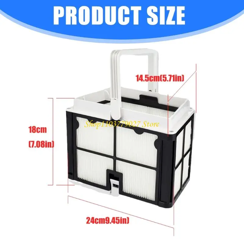 C4DF Advanced Robotic Pool Cleaner Filter Basket Enhancing Debris Collection Capacity