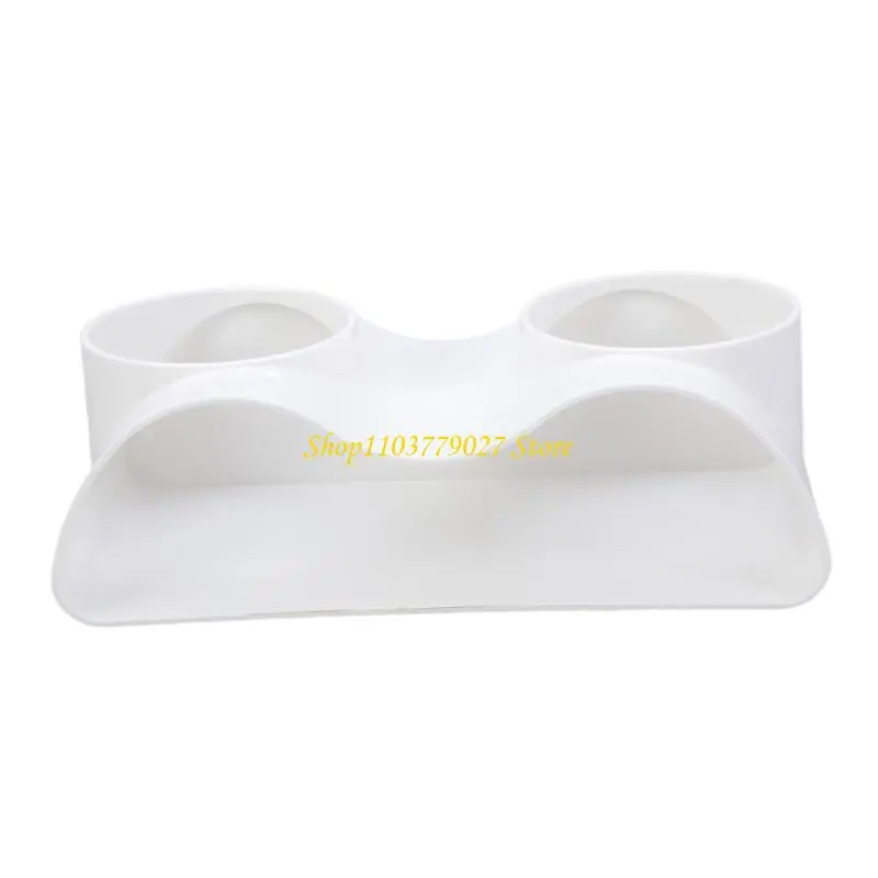 C4DF Creative Aquariums Decorative Tunnel Cave with Double Hole Design for Home and Office Fishtanks Underwater Landscape