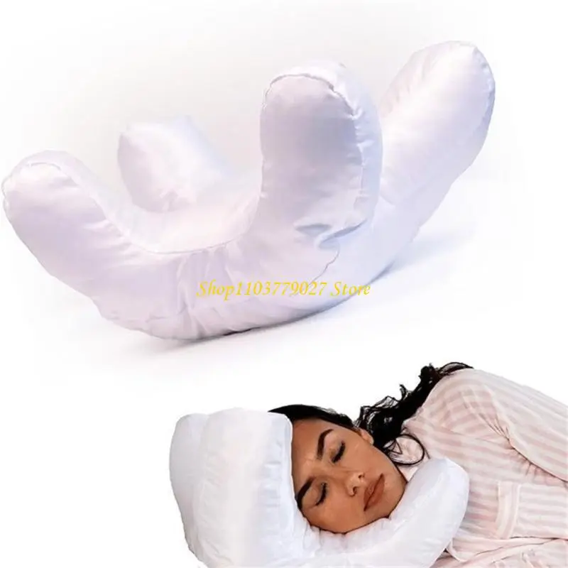 C4DF AntiAging Beauty Pillows Memory Foam Face Pillows for Reducing Wrinkles