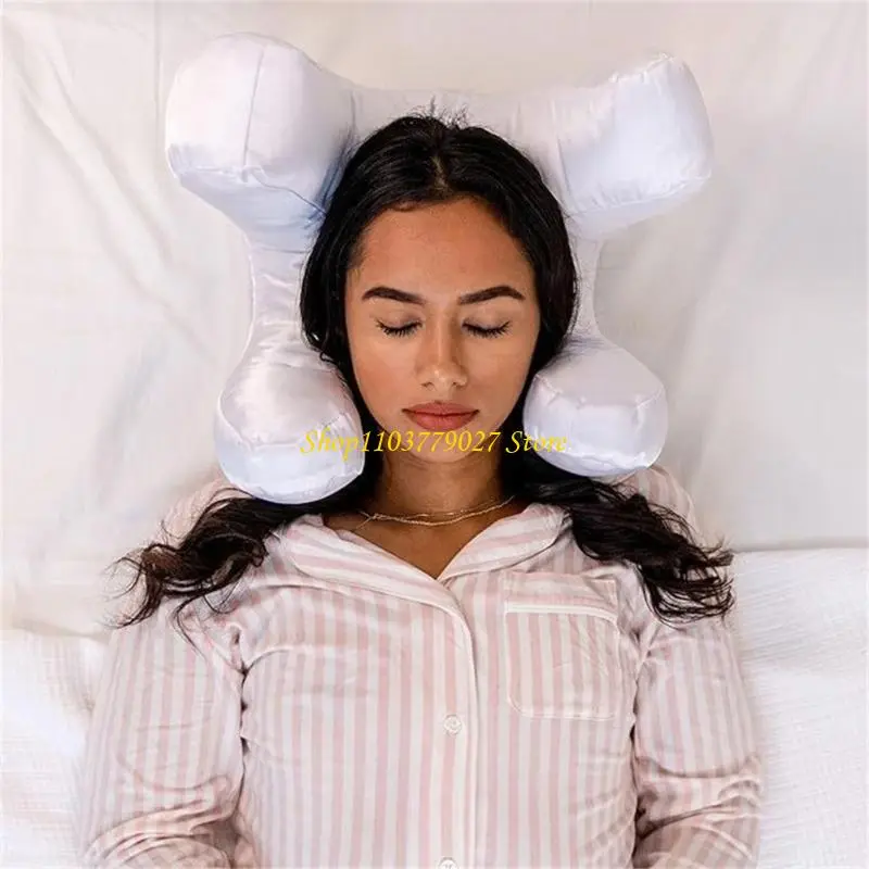 C4DF AntiAging Beauty Pillows Memory Foam Face Pillows for Reducing Wrinkles