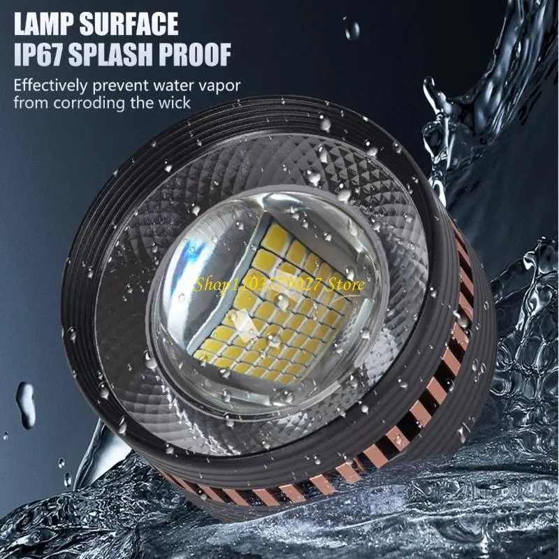 C4DF Fishes Tanks Light LED Aquariums Light Waterproofed Lamp Plant Growth Light