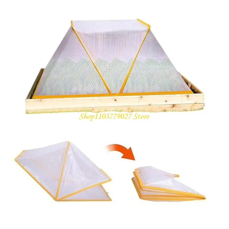 C4DF Foldable Plant Mesh Cover Bird Protections Netting For Outdoor Garden Greenhouses Use Waterproof and Easy to Use Design