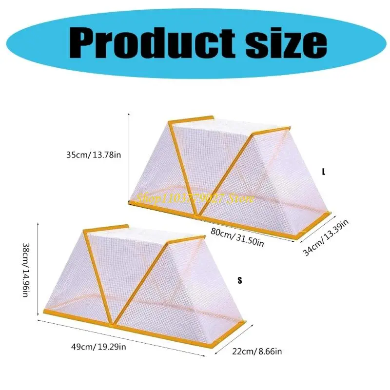 C4DF Foldable Plant Mesh Cover Bird Protections Netting For Outdoor Garden Greenhouses Use Waterproof and Easy to Use Design