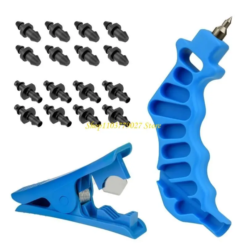 C4DF Drip Irrigation Hole Puncher And Tube Cutter For Garden Efficiency Tool