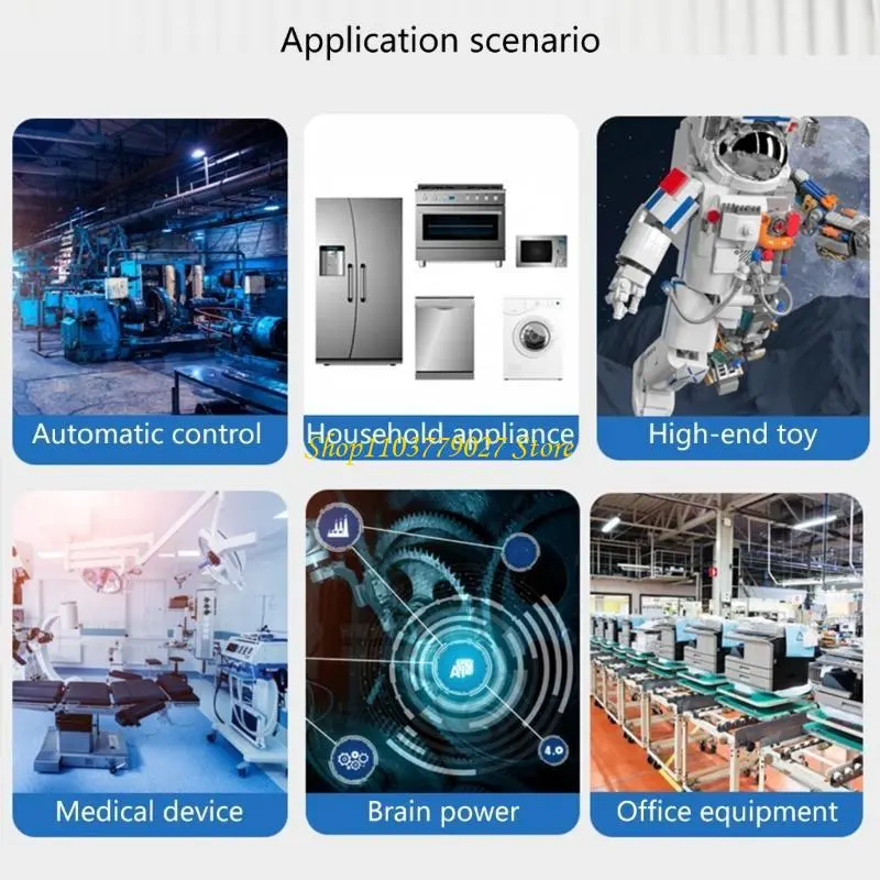C4DF 24V Planetary Gear Motor 52RPM Adjustable Speed Planetary Gear Boxes Motor set for Intelligent Appliances & Robotics