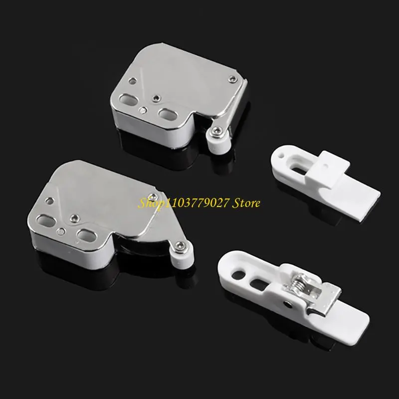 C4DF Locking Device Open Catches Lock Push Type Catches Latches Drawer Cabinet Catches Touch Latches Enduring
