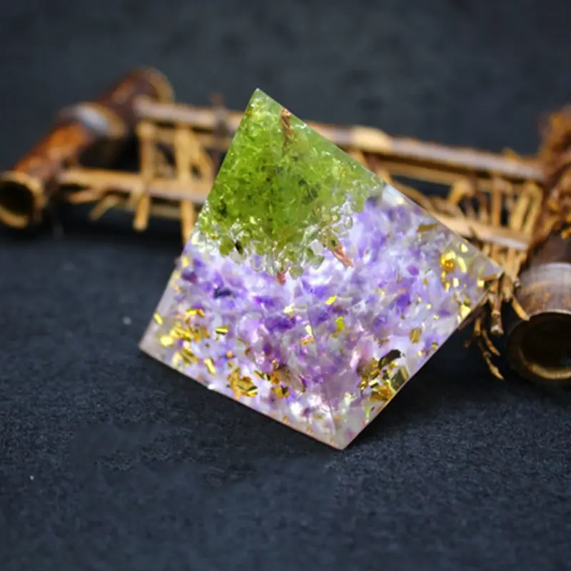 Y1UB Orgone Pyramid EMF for Protection Meditation Yoga Energy Generator