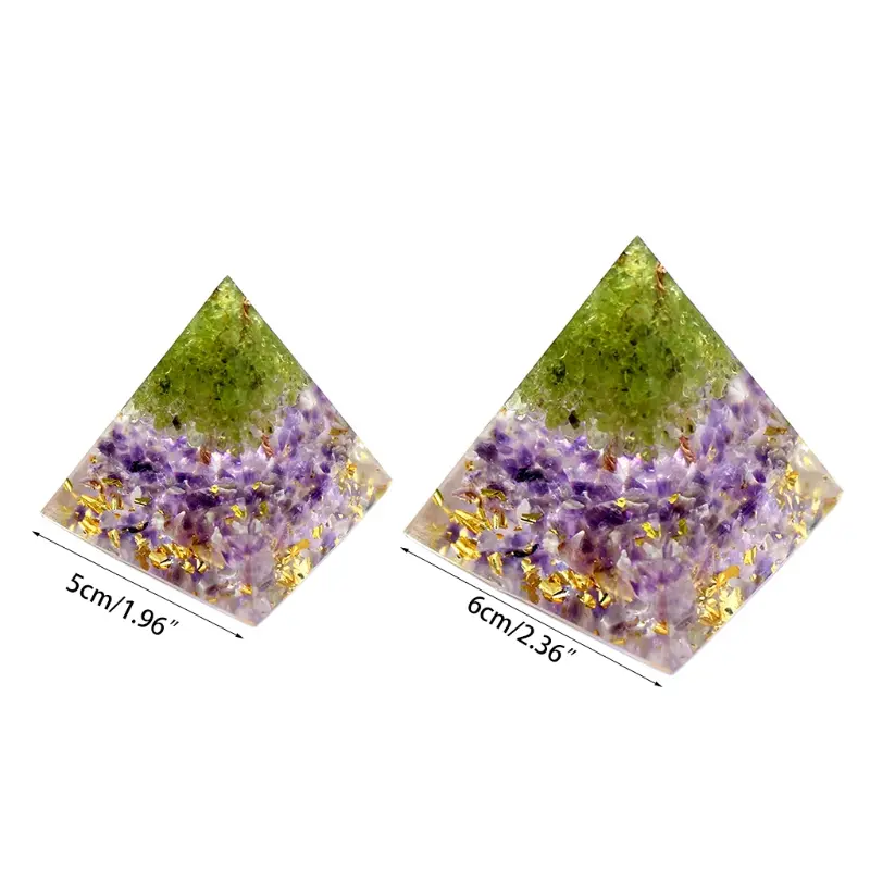 Y1UB Orgone Pyramid EMF for Protection Meditation Yoga Energy Generator