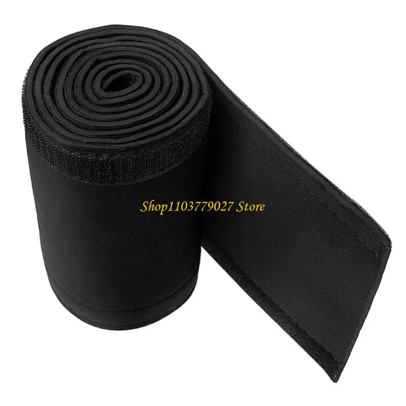 C4DF Practical Neoprene Trolling Motor Cable Sleeve 60Inch for Wire Managements and Protective in Marine Environment