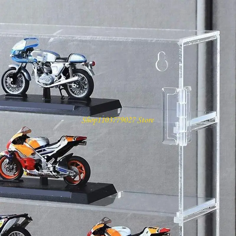 C4DF Clear Organizers Case for Toy Displays Dustproof Protective Cover Decorative Storage Box for Home Office Use