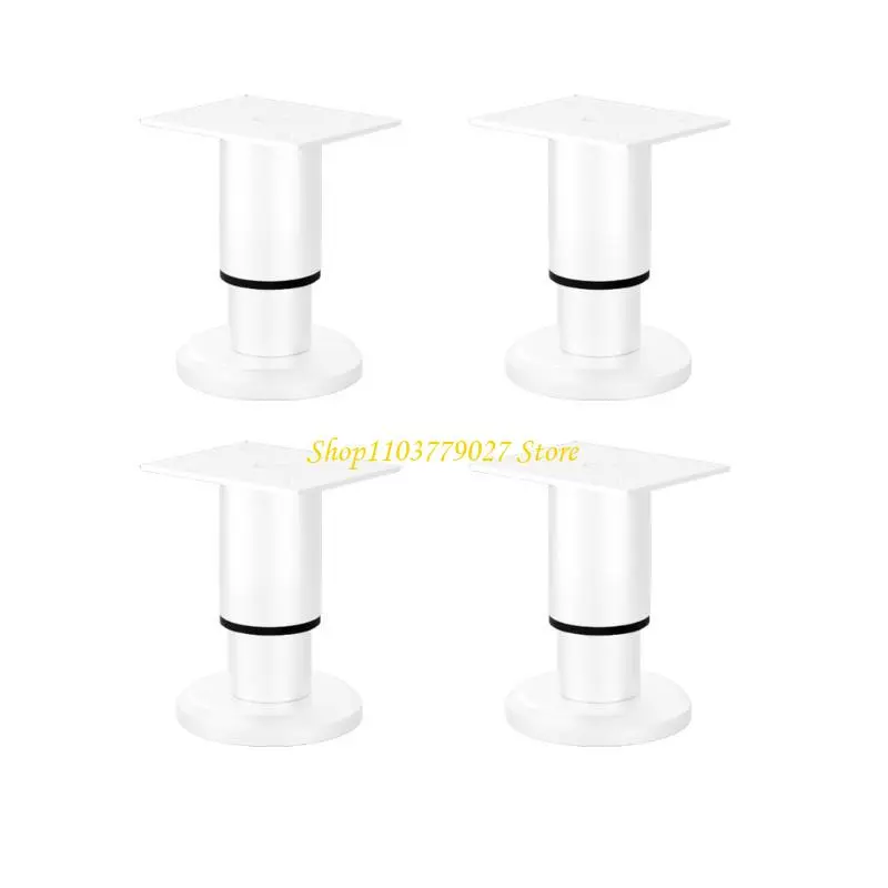 C4DF 4pcs Bed Frame Legs Stable Sofa Legs with Adjustable Designs for Home Hotel Use