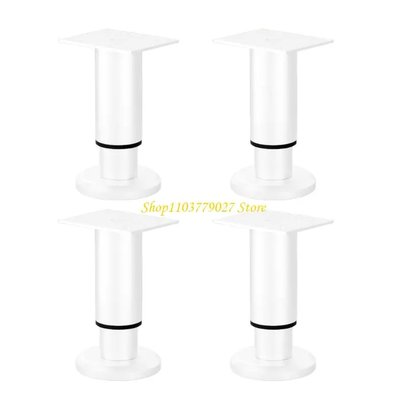 C4DF 4pcs Bed Frame Legs Stable Sofa Legs with Adjustable Designs for Home Hotel Use