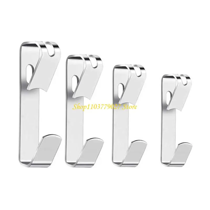 C4DF 246Pcs Heavy Duty Picture Hanging Hook Hardware with Nails Metal Picture Hanger