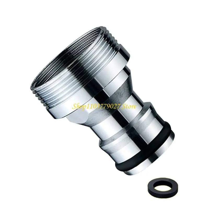C4DF Multipurpose Brass Materials Faucet Hose Adapters for Multiple Threaded Taps Easy Installation Designs Daily Use