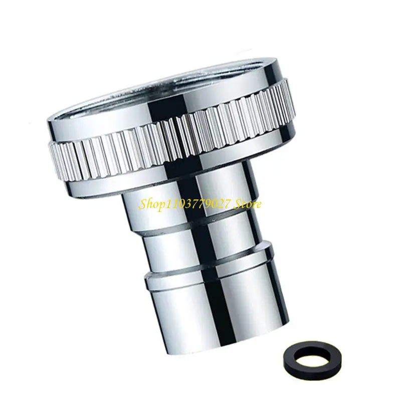 C4DF Multipurpose Brass Materials Faucet Hose Adapters for Multiple Threaded Taps Easy Installation Designs Daily Use