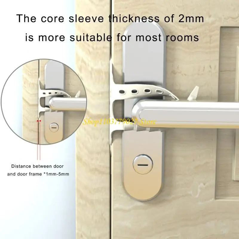 C4DF Anticollision Door Slamming Silencers Silicone Latches Covers Easy to Install