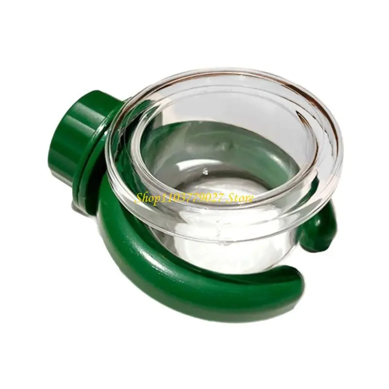 C4DF Parrots and Water Feeding Bowl with Clamp for Easy Bird Cage Installation
