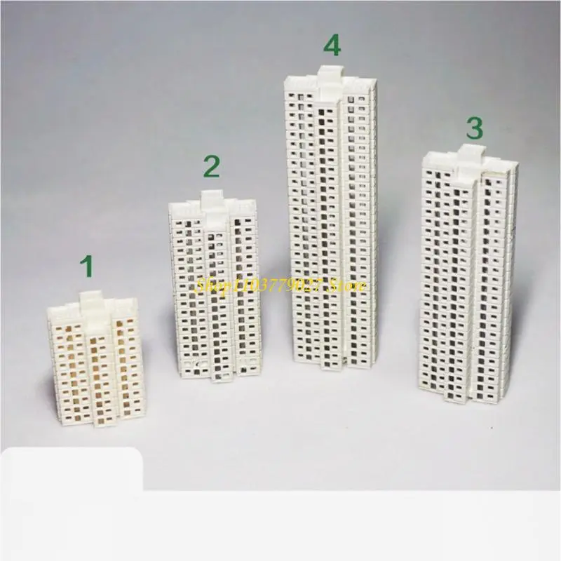 C4DF Miniature City Building Model Realistic Proportions For Model Train Layouts