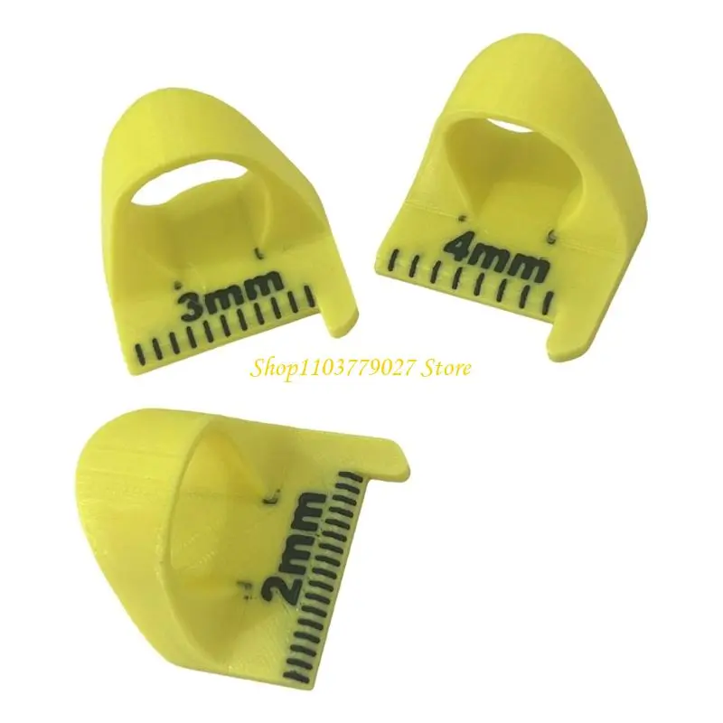 C4DF Patchwork Stitching Aid Sewing Measuring Tool Quilting Finger Ruler For Sewing