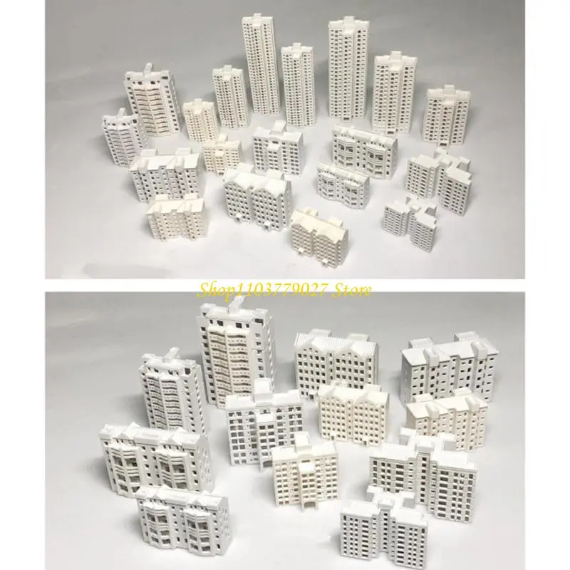 C4DF Miniature City Building Model Realistic Proportions For Model Train Layouts