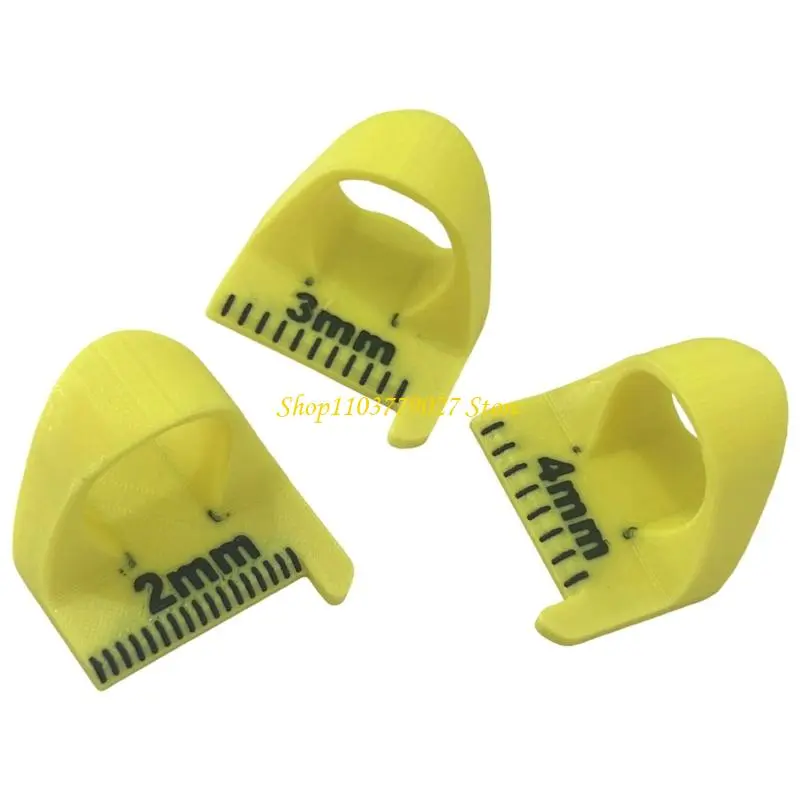 C4DF Patchwork Stitching Aid Sewing Measuring Tool Quilting Finger Ruler For Sewing