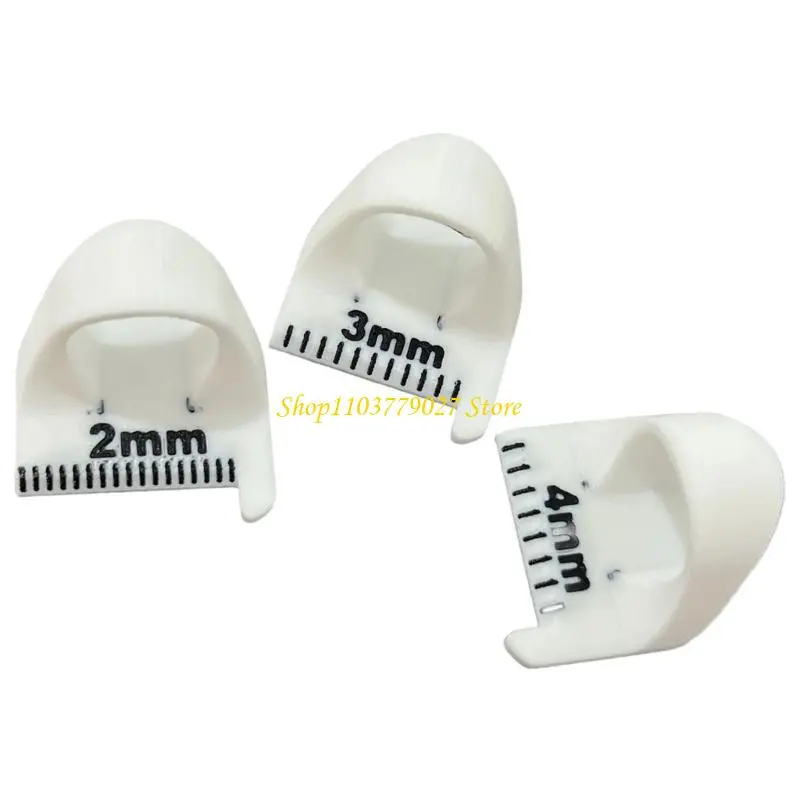 C4DF Patchwork Stitching Aid Sewing Measuring Tool Quilting Finger Ruler For Sewing