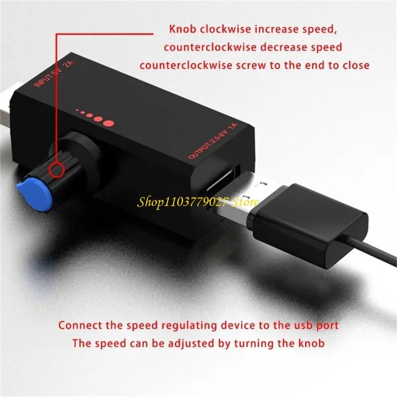 C4DF Stepless Speed Regulator Parrots Bathtub Water Controller for Easy Installation